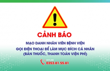 Cảnh báo: mạo danh nhân viên bệnh viện