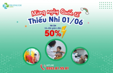 THÔNG BÁO: ƯU ĐÃI ĐẶC BIỆT NHÂN NGÀY QUỐC TẾ THIẾU NHI 1.6