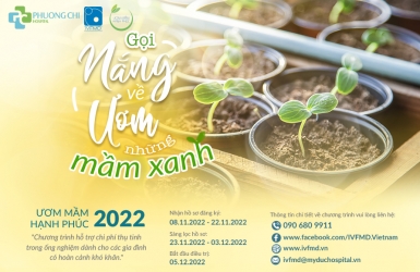 PCGH: Chương trình ƯƠM MẦM HẠNH PHÚC 2022: GỌI NẮNG VỀ ƯƠM NHỮNG MẦM XANH