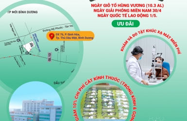 Ưu Đãi Đặc Biệt Nhân Dịp Đại Lễ: Ngày Giỗ Tổ Hùng Vương, Ngày Giải Phóng Miền Nam 30/4, Ngày Quốc Tế Lao Động 1/5.